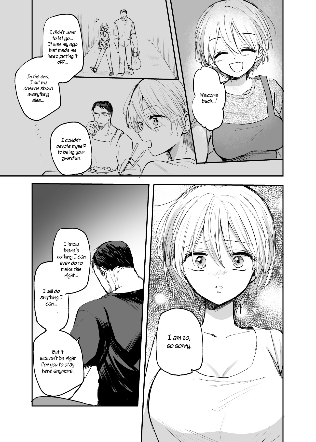 Hentai Manga Comic-I Became a Woman, and my Uncle...-Read-57